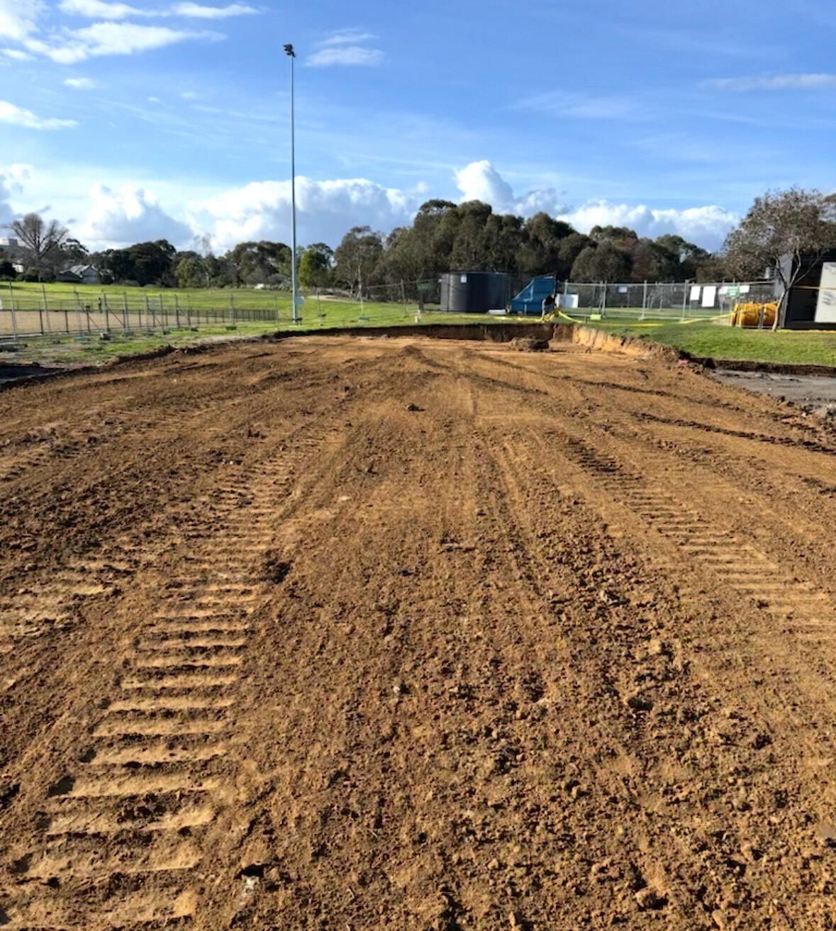 Site Cuts Melbourne Excavated site ready for construction